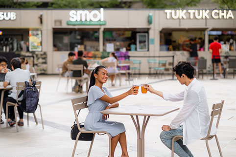 Grab a quick bite Image